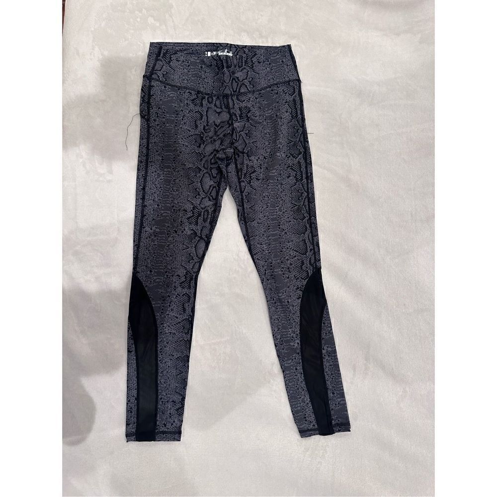 Size S blue and black snake skin design leggings HOODIES brand